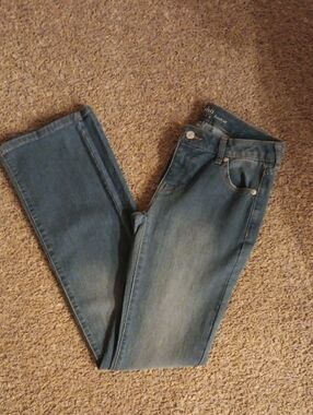 New York & Company Women's Boot Cut Jeans - Classic Blue